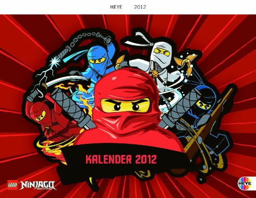 LEGO Ninjago Spiral Date Book 2012