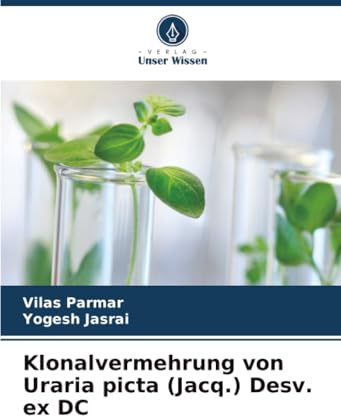 Klonalvermehrung von Uraria picta (Jacq.) Desv. ex DC