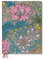 Paperblanks 12-Monatskalender 2025, Morris Heckenkirsche in Pink, Mini, Tagesüberblick, Elastikband-Verschluss
