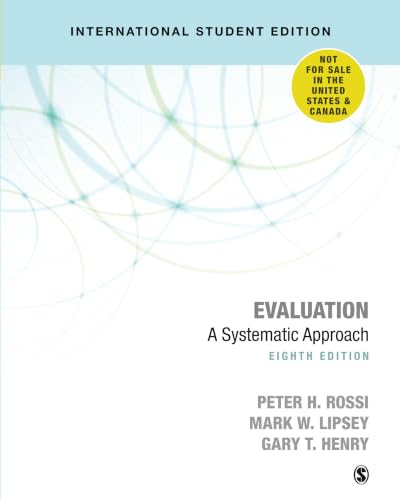 Evaluation: A Systematic Approach