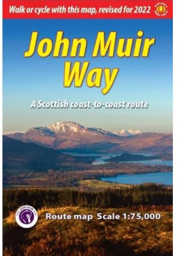 John Muir Way (route map): a Scottish coast-to-coast route