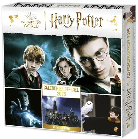 CALENDRIER OFFICIEL HARRY POTTER 2025