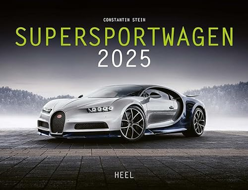 Supersportwagen Kalender 2025: Eintragkalender Supercars Sportwagen Wandkalender