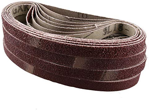 Air Finger Sander Sanding Belts Grinder Woodwork 330 x 10mm 25 Pack AU023