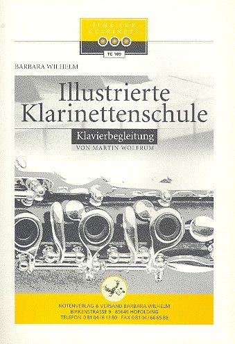 Illustrierte Klarinettenschule Band 1 : Klavierbegleitung