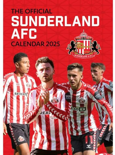 Official Sunderland A3 Calendar 2025