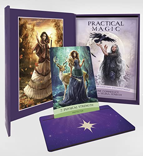 Practical Magic: An Oracle for Everyday Enchantment - 36 full colour cards, 304pp guidebook & card stand