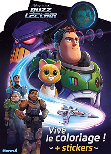 Disney Pixar Buzz l'Eclair - Vive le coloriage !: Avec stickers