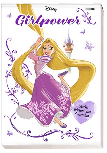 Disney Girlpower Malblock: Starke Motive zum Ausmalen
