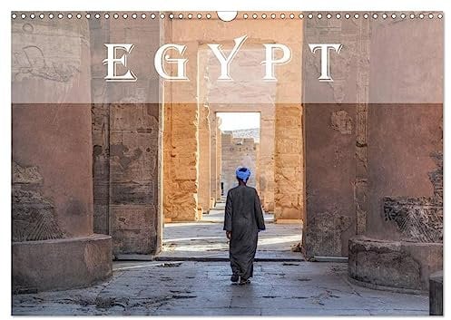 Egypt (Wall Calendar 2025 DIN A3 landscape), CALVENDO 12 Month Wall Calendar: Country of deserts and temples