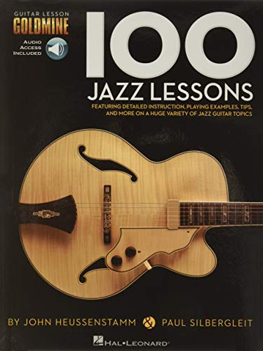 100 Jazz Lessons. Solo pour Guitare. Comprend Enregistrement(s) en ligne