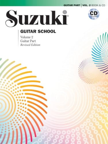 Suzuki Guitar School - Guitar Part & CD, Volume 2 (Revised)