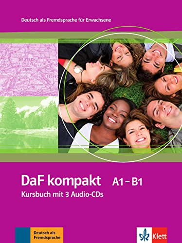 DaF Kompakt: Kursbuch mit 3 Audio-CDs
