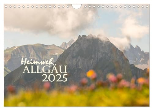 Heimweh Allgäu 2025 (Wandkalender 2025 DIN A4 quer), CALVENDO Monatskalender
