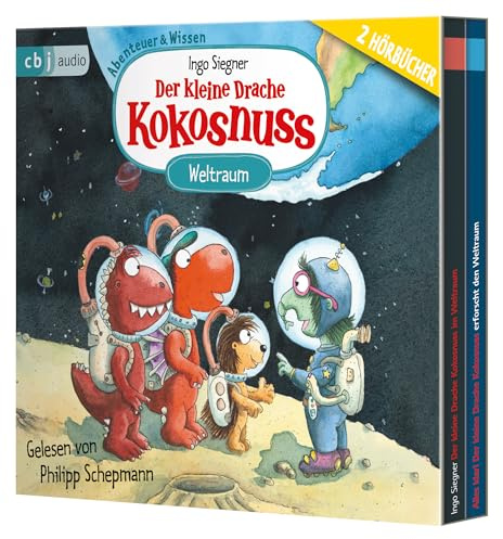 Der kleine Drache Kokosnuss – Abenteuer & Wissen – Weltraum: Doppelband bestehend aus Abenteuer- und Sachbuch-Band ab 6 Jahre (Abenteuer & Wissen mit dem kleinen Drachen Kokosnuss, Band 6)