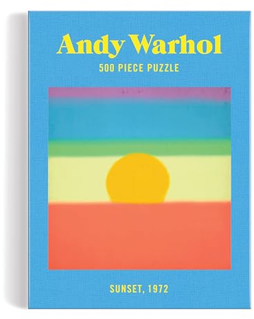 Andy Warhol Sunset 500 Piece Book Puzzle