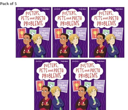 Book 13: Posters, Pets and Pasta Problems & Eva and Alex - Pack of 5 (Read Write Inc. Fresh Start: Reading Practice)