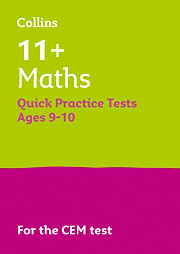 Letts 11+ Success – 11+ Maths Quick Practice Tests: for the CEM tests: Age 9-10