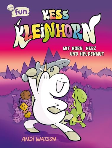 Kess Kleinhorn. Mit Horn, Herz und Heldenmut: Abenteuerliche und lustige Graphic Novel rund um ein ganz besonderes Einhorn für alle Comic- und Fantasy-Fans ab 8 Jahren