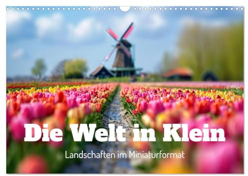 Die Welt in Klein (Wandkalender 2026 DIN A3 quer), CALVENDO Monatskalender: Landschaften im Miniaturformat (CALVENDO Natur)