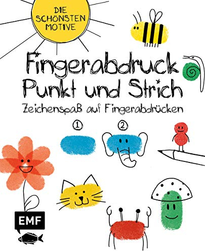 Fingerabdruck, Punkt und Strich – Zeichenspaß auf Fingerabdrücken: Die schönsten Motive