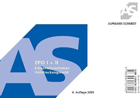 ZPO I + II: Karteikarten (Alpmann-Cards / Karteikarten)