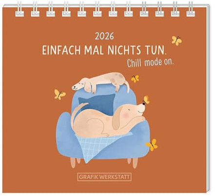 Mini-Kalender 2026 Einfach mal nichts tun: Mini-Kalender