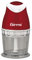 Girmi TR01 Tritatutto, 350 W, Lame Inox, Dispositivo di sicurezza, Funzionamento PULSE, 500 ml, Rosso