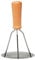 TREND'UP Roger ORFEVRE - Presse-Purée Manuel Pilon INOX et Bois*, Unique, Gris