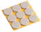 Metafranc Filz-Gleiter TopSoft Ø 28 mm - selbstklebend - beige - 9 Stück - Effektiver Schutz Ihrer Möbel & Stühle / Möbelgleiter-Set für empfindliche Böden / Stuhlgleiter / Bodengleiter / 644836