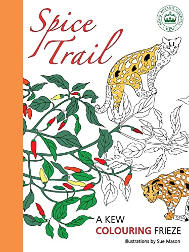Spice Trail: A Kew colouring frieze