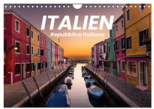 Italien - einzigartige Motive (Wandkalender 2026 DIN A4 quer), CALVENDO Monatskalender: Entdecken Sie das bezaubernde Italien. (CALVENDO Orte)