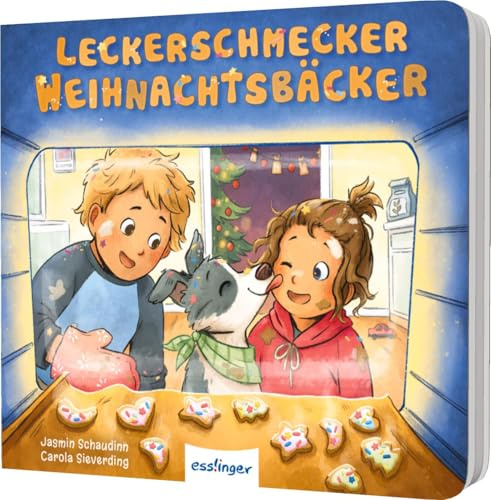 Leckerschmecker Weihnachtsbäcker: Ein Pappebuch übers Plätzchenbacken