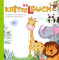 XXL Kritzelbuch 55 Tiere zum Ausmalen und Gute-Nacht-Geschichten: Kreatives Malbuch für kleine Kinder - Tier-Bilder zum Kritzeln und Malen inklusive Kurzgeschichten - Kreativ - Klein-Kinder ab 1 Jahr