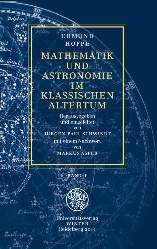 Mathematik und Astronomie im klassischen Altertum / Band 1