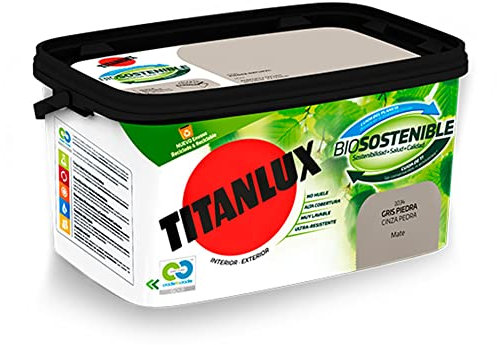 Titanlux Biosostenible pintura para paredes Piedra Natural 4L