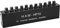 10 Channel Stereo Headphone Amplifier Audio Splitter 1 Input 10 Output Multi Channel Audio Splitter Independent Control with 3.5mm Headphones and 12V Power Adapter for Studio Stage
