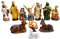 CARTBAE 12-teiliges Weihnachtsdekorations Krippenfiguren Set Krippenstatue Wisemen Figuren Christliche Dekoration Für Zuhause Zimmer Weihnachtskrippe Dekorationen Freien