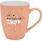 H:) PPY life Becher mit Motiv Darling | Tasse mit Spruch, New Bone China Porzellan, 35 cl, mit Geschenkbaderole | lustiges Geschenk, Geburtstag | 74191
