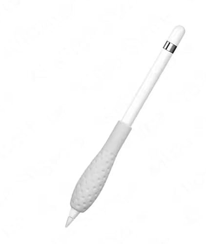 Soporte de Agarre Silicona Antideslizante Compatible con Apple Pencil 1.ª/2.ª/3.ª Generación | Funda Protectora de Agarre Ergonómico para Lápiz Optico iPad