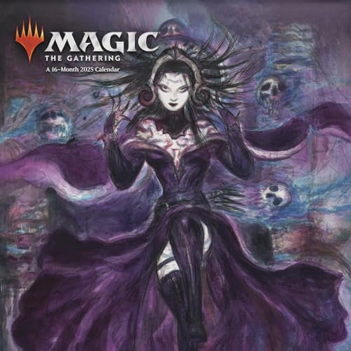 MAGIC THE GATHERING 2025 16 MONTH WALL CALENDAR