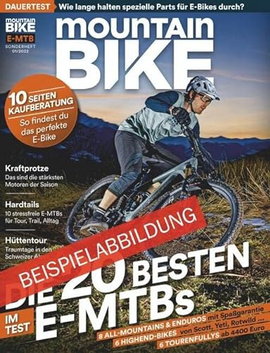 mountainBIKE - E-Mountainbike 02/2023: Leichte E-MTBs