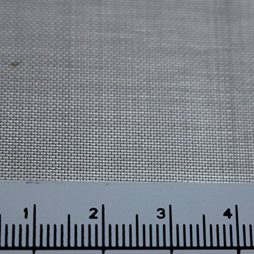 Stainless Steel Woven Wire Mesh Screen, Count 60, 15 x 15 cm Sheet