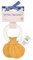 Tikiri 8597010 - Naturkautschuk Beißring gelb, Greifling für Babys und Kinder ab 0+ Monaten, 15cm