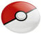 Elbenwald Button mit Ball Motiv für Pokemon Fans Ø 5,5 cm