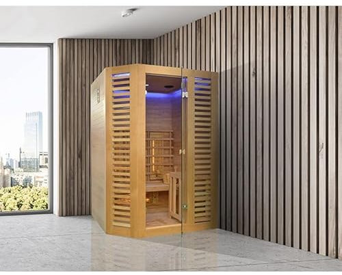 Sauna Traditional Venetian Hybride 2/3 Pl Pack complet