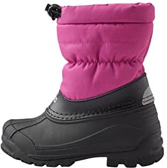 Reima Kinder Winterstiefel Nefar, wasserabweisender Schneestiefel, robuste, wattierte Kinder Winterschuhe für die kalte Jahreszeit Magenta Purple 26