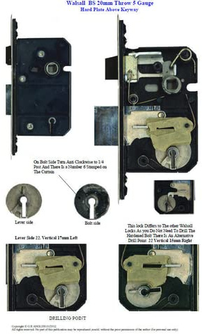 Mortice Lock Identification Manuals 3rd Edition
