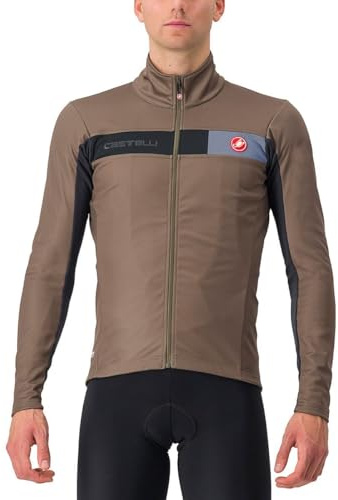 CASTELLI 4522509-304 MORTIROLO 6S JACKET Jacket Herren TARMAC/BLACK-SLIVER Größe XL