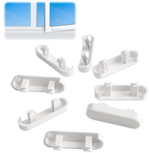 20 PCS White Window Drainage Cover Caps 25mm Weep Hole Covers UPVC Double Glazing Caps Plastic Window Sill Covers Decorative Covers Drainage Hole Cap Replacement for Windows Accessories